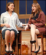 Suranne Jones and Katherine Heath