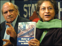 عاصمہ، آئی اے رحمان اور رپورٹ