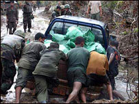 किलीनोची में सेना (साभार: रक्षा मंत्रालय)