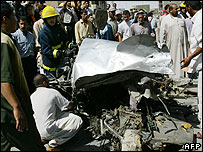 Küfa'da saldırı düzenlenen bölge