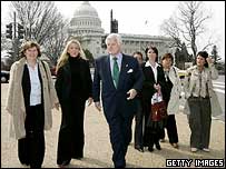 McCartney kardeşler ve Senatör Edward Kennedy