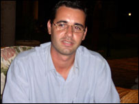 Brazilian student Cleiton Nascimento