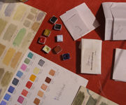 The artist's materials