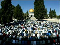 Mesquita de Al Aqsa, em Jerusalém