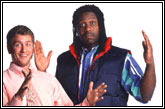 Gresby Nash and Lenny Henry in 'Lenny Henry in Pieces'
