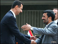 Esad ve Ahmedinejad