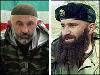 अस्लान मस्ख़ादोफ़ और शमिल बसायेफ़