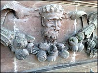 Victorian Gothic architecture at the Town Hall, Great Yarmouth