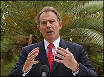 İngiltere Başbakanı Tony Blair