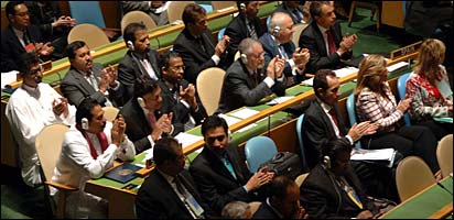 President attending UN climate change summit (photo Sudath Silva)