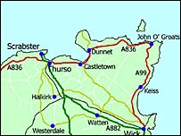 邓尼特所在地图