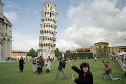 'Leaning Tower of Pisa' - Courtesy of Martin Parr ©