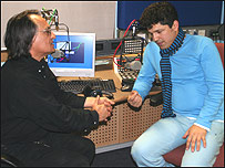 محمود کامن و هارون يوسفی در استوديو شماره هفت