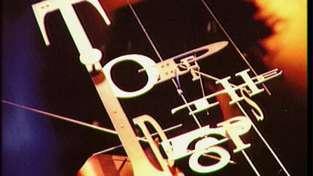 Logo 'Top of the Pops' o'r Nawdegau