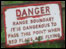 Danger sign