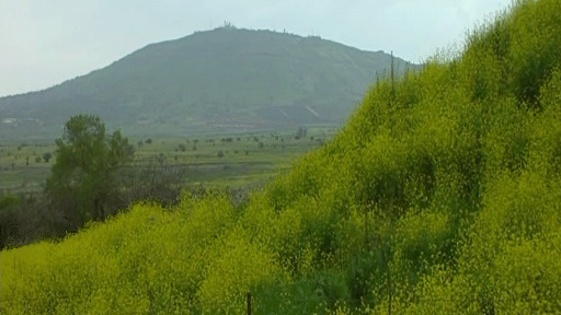 جانب من مرتفعات الجولان