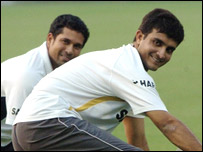 तेंदुलकर और गांगुली