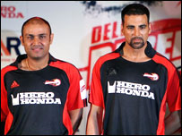 सहवाग और अक्षय कुमार