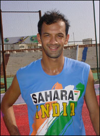 بھارتی کھلاڑی ویرن رسکیونا 