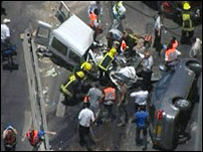 Quang cảnh hiện trường