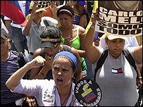 Protestos na Venezuela