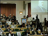 Ismail Haniya fala ao Parlamento palestino por meio de videoconferência