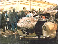 मज़दूरों के आंदोलन के बाद का दृश्य