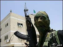 Militantes do Hamas em Gaza