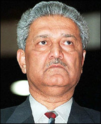 पाकिस्तान के परमाणु वैज्ञानिक क़दीर ख़ान