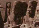 The temples at Abu Simbel, in southern Egypt (Nubia)
