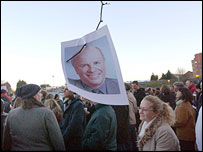 Nhân viên BBC biểu tình