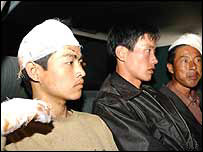 Reféns chineses libertados