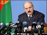 Аляксандр Лукашенка втретє став президентом минулого місяця