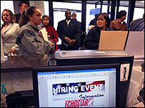 Colorado'daki bir iş fuarı