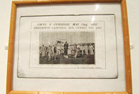 Llun o seremoni gyhoeddi Bae Cemaes 1933