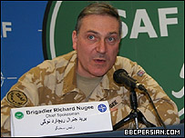 ريچارد نوگی سخنگوی نظاميان ناتو در افغانستان