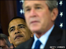 بوش و اوباما