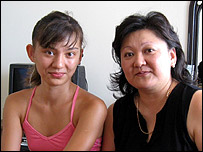 Natasha và con gái