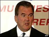 O secretário da Segurança Nacional dos Estados Unidos, Tom Ridge