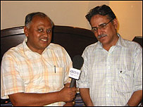 रामदत्त त्रिपाठी और प्रचंड