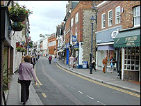 Вулиця англійського містечка