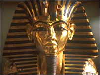 Tutankhamen death mask