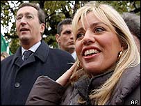 A deputada Alessandra Mussolini