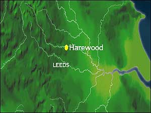 Harewood map