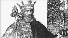 Llun cyfnod o'r Brenin Arthur Llun cyfnod o'r Brenin Arthur