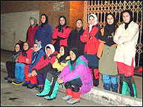 اردوی انتخابی زنان کوهنورد برای اعزام به نپال (عکس: گلناز بهشتی)