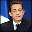 O presidente da França, Nicolas Sarkozy