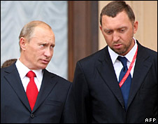 Путін, Дерипаска