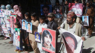 لاپتہ افراد کے رشتہ دار