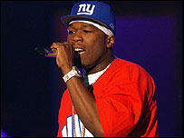 o rapper 50 cent